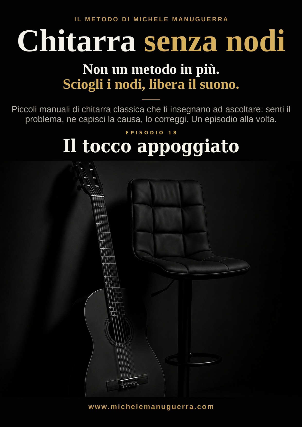 Copertina — Chitarra senza nodi: Il tocco appoggiato