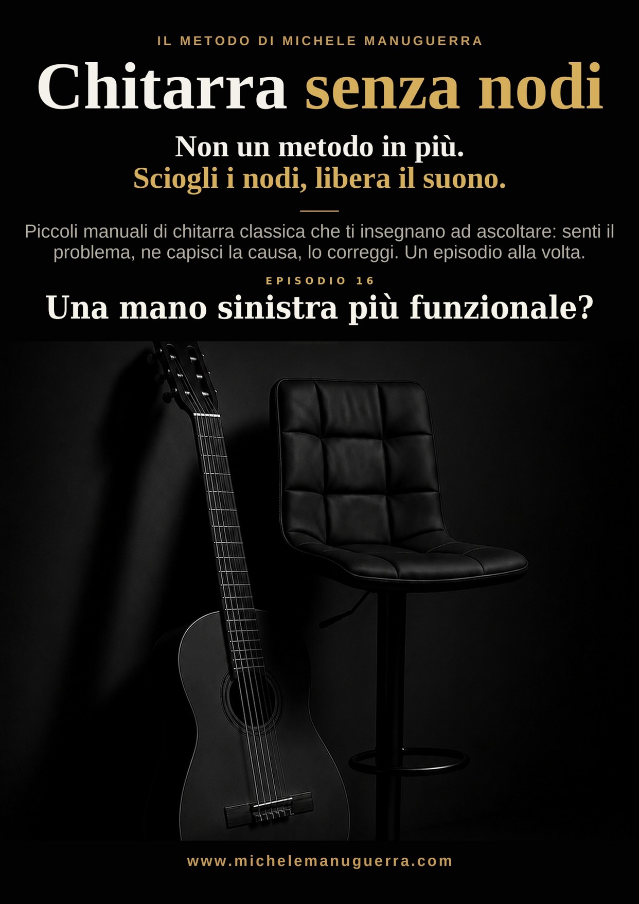 Copertina — Chitarra senza nodi: Una mano sinistra più funzionale?