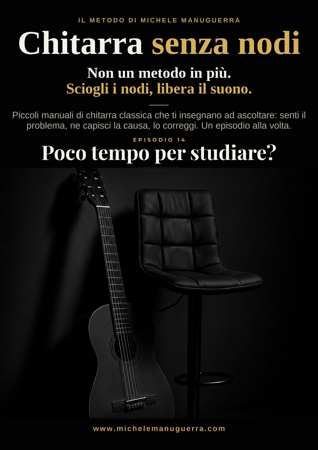 Copertina — Chitarra senza nodi: Poco tempo per studiare?