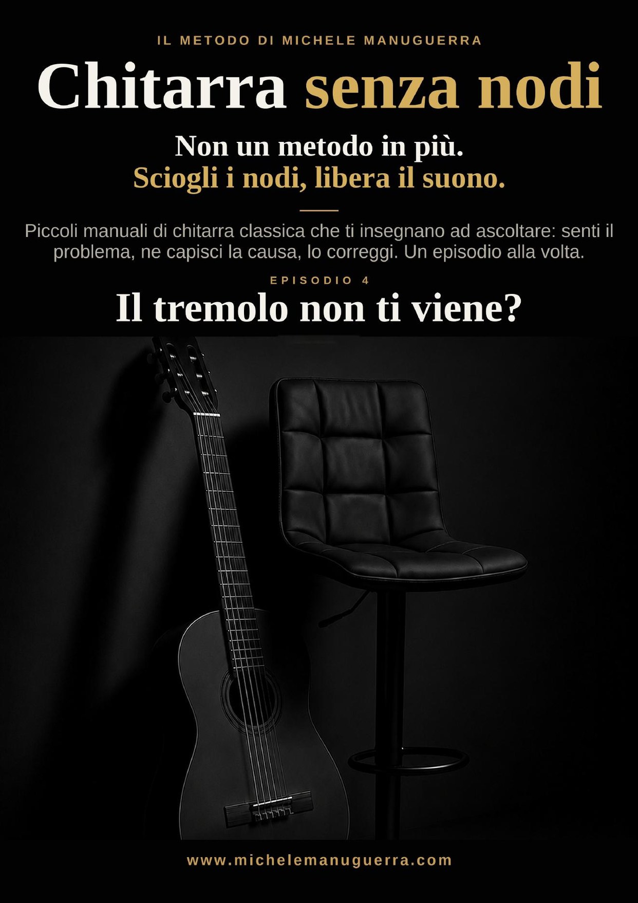 Copertina — Chitarra senza nodi: Il tremolo non ti viene?