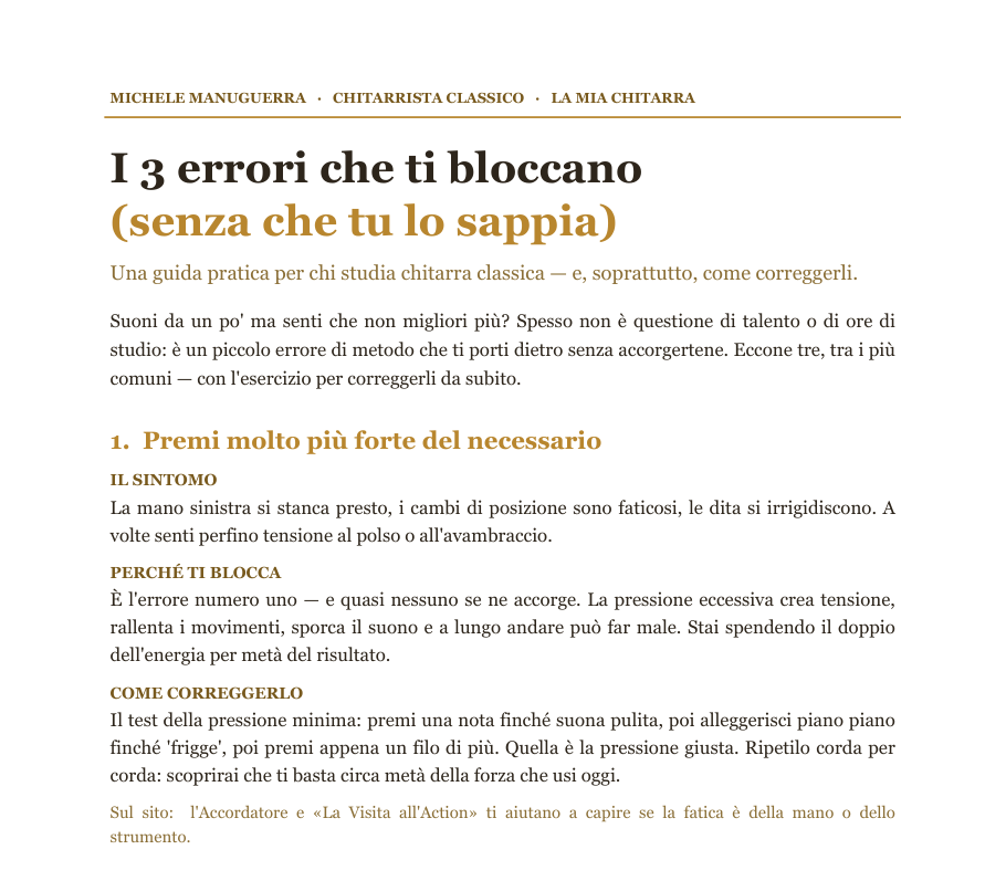 Copertina della guida